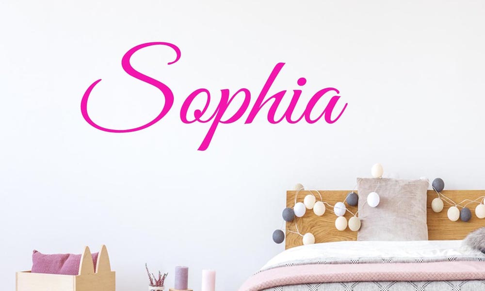 Name Wall Decals
