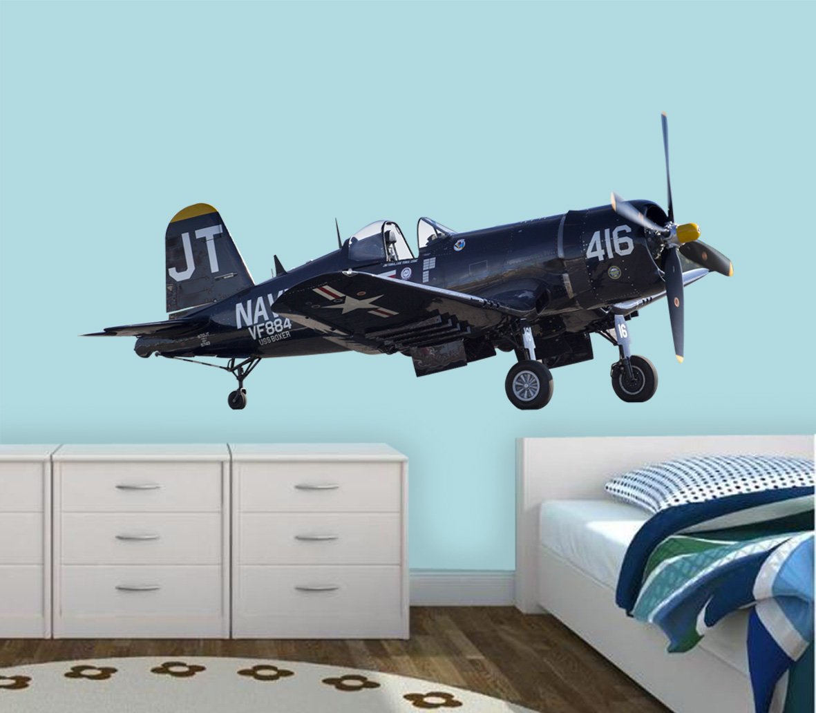 Vintage Airplane Wall Decals Classic Airplanes Wall Decor Vwaq