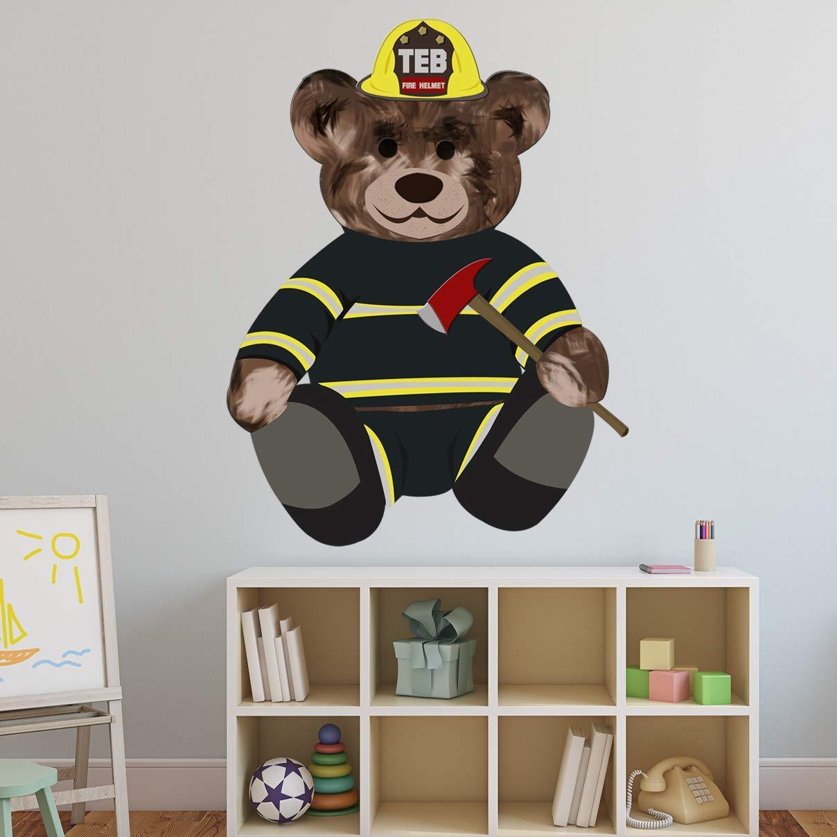 fireman teddy bear