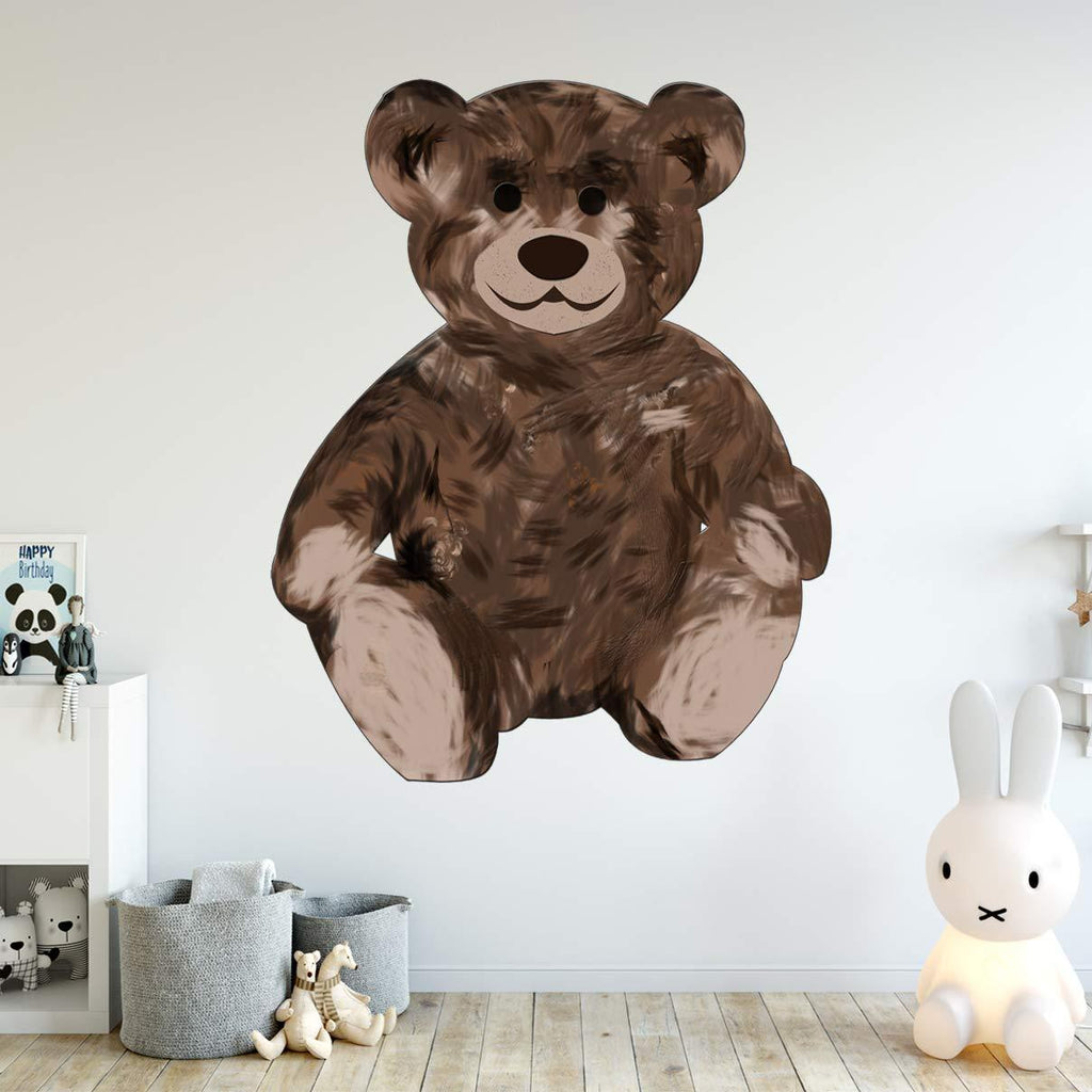 teddy bear wall art