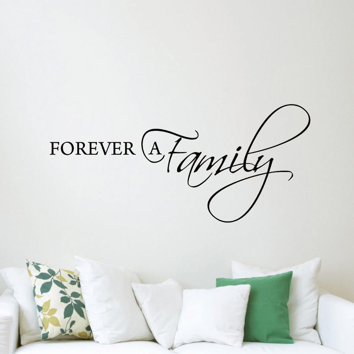 Forever A Family Quotes Wall Decals Vwaq Com