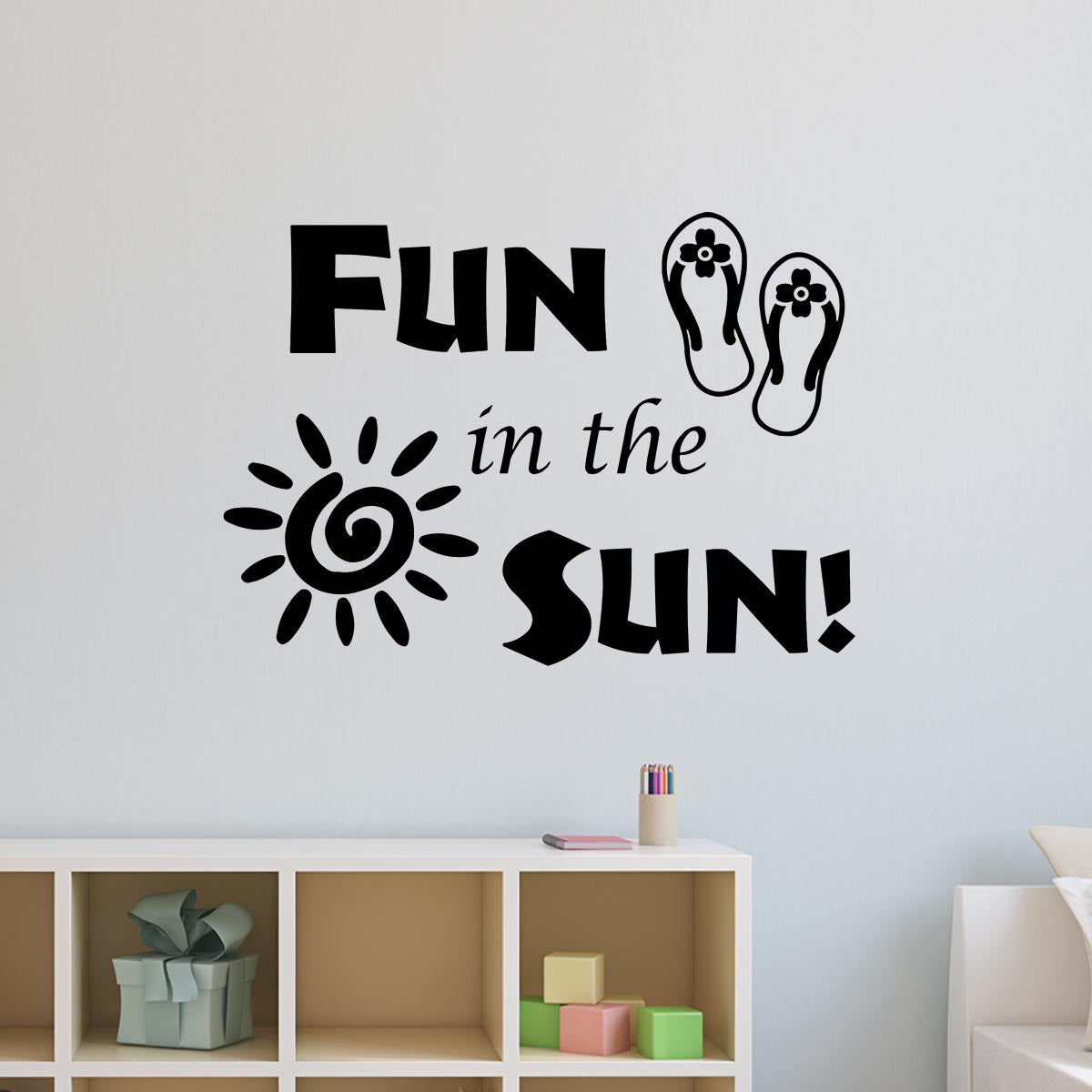 Vwaq Fun In The Sun Wall Decal