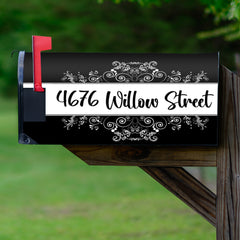 Custom Mailbox Decals With Street Address & Street Name