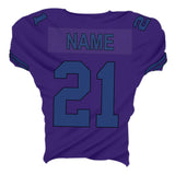 VWAQ Personalized Football Jersey Decal Sports Room Decor with Name and Number - FB5