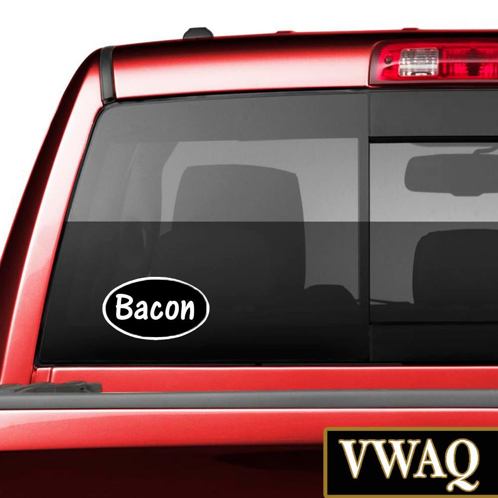 Bacon Window Decal