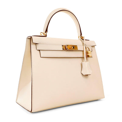 Hermès New 28cm Nata Sellier Epsom Kelly with Gold Hardware 2022 - Only Authentics