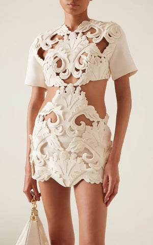 Spring 2024 White Valentino Dress