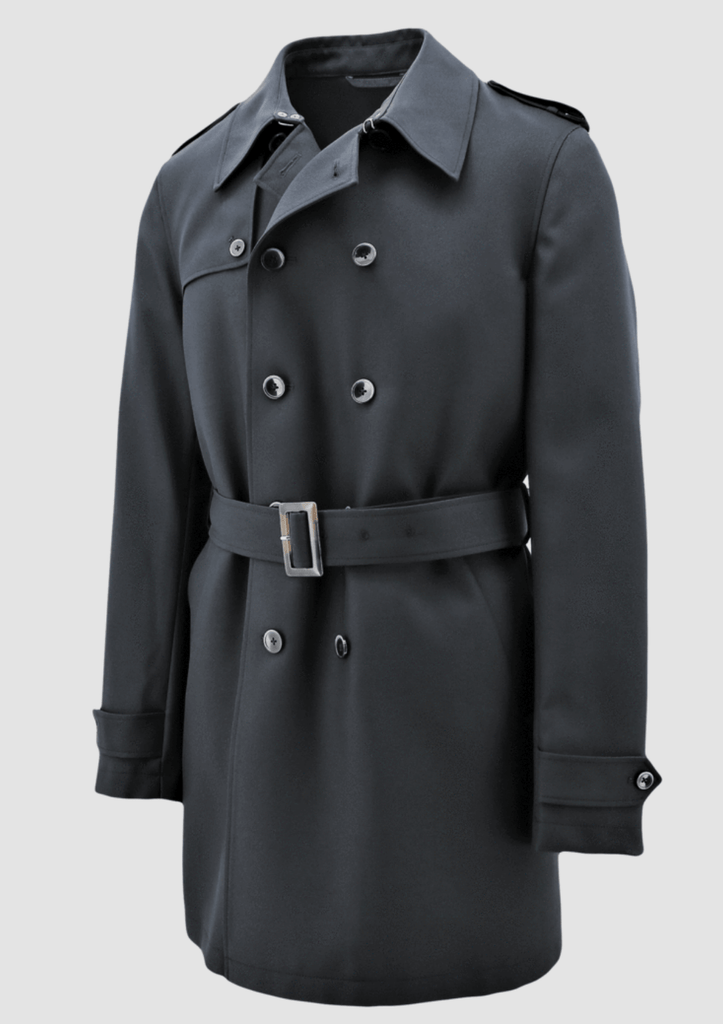 Shop Mens Trench Coats - Daniel Hechter Mens Rain Trench Coat – Mens Suit  Warehouse - Melbourne