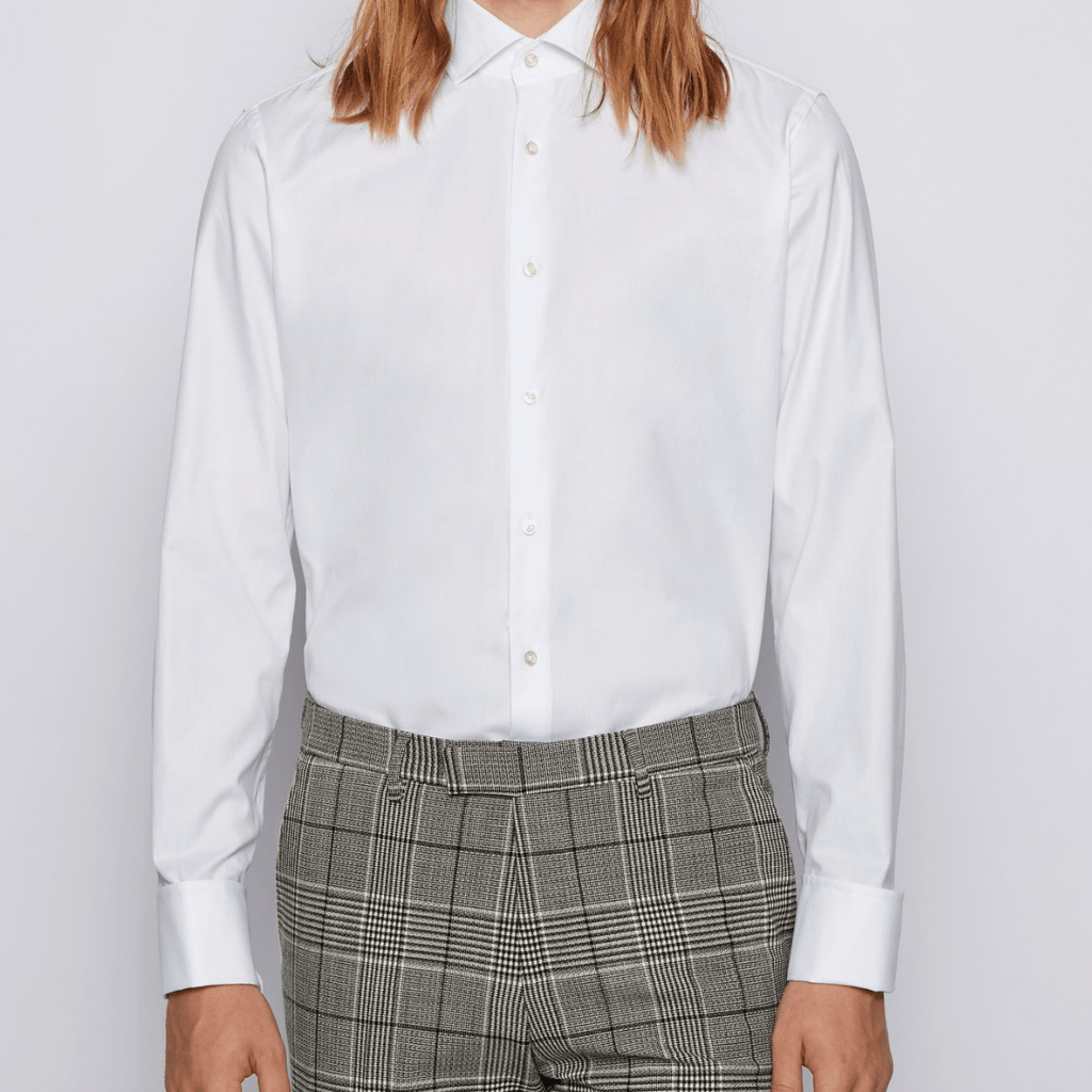 hugo boss double cuff shirts