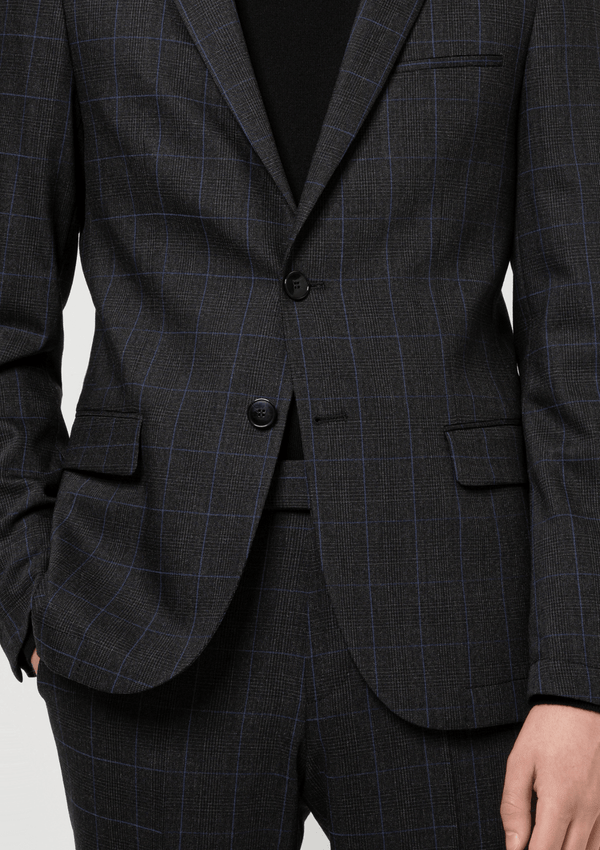 $228 HUGO BOSS Men's Medium Grey Astor/Hends Regular Fit Suit Pants  29W | eBay