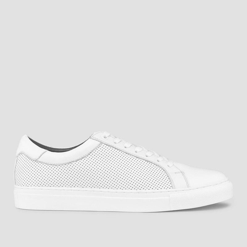 Mens Casual Shoes | AQ by Aquila smith mens sneaker in white leather ...