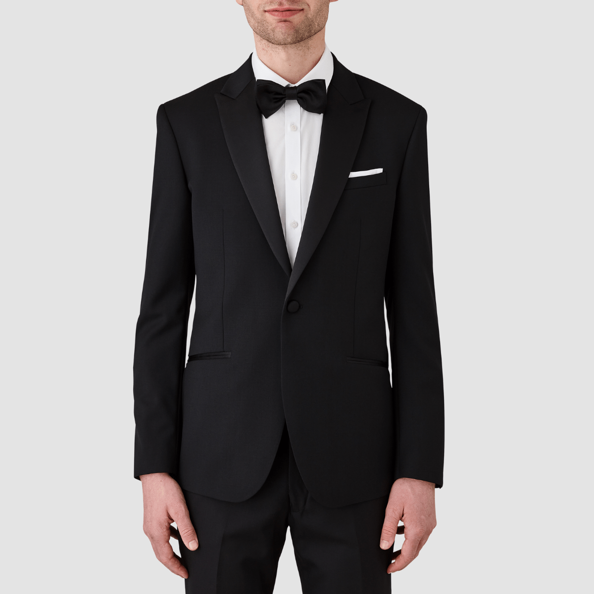 Mens Suits | Uberstone Malik Suit Black | Mens Suit Warehouse – Mens ...