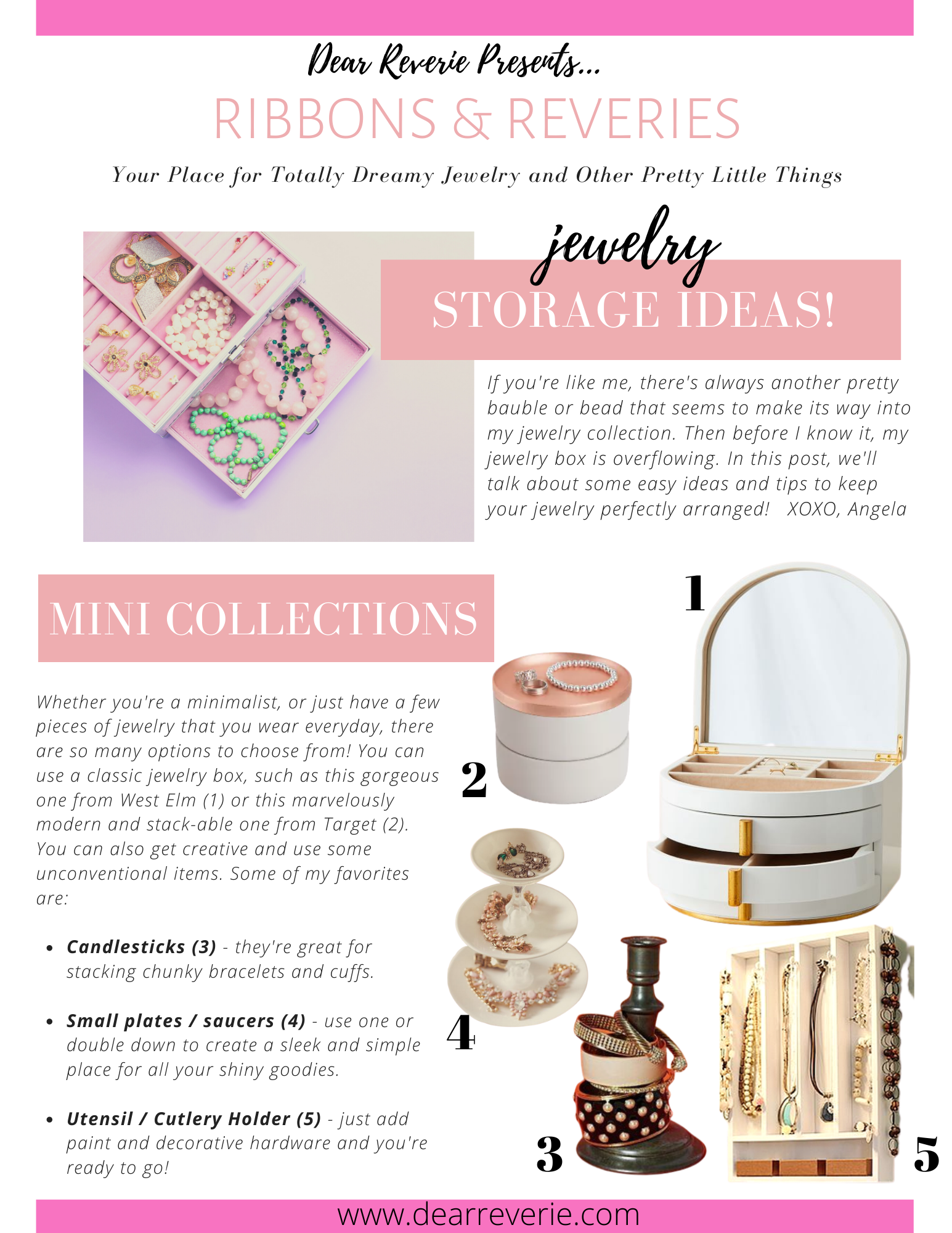 Practical Jewelry Storage Solutions — WE MOVED! Visit ashleyburk.com