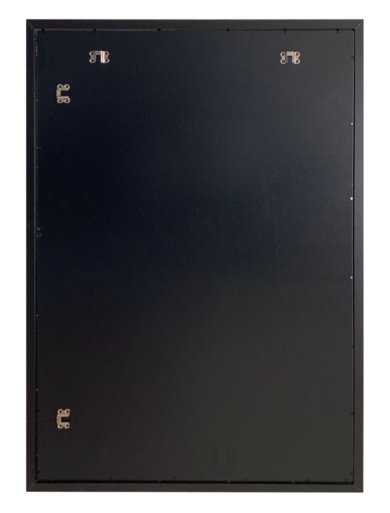 24x34 Modern Black Picture Frame, 1 inch Border - Frame Amo