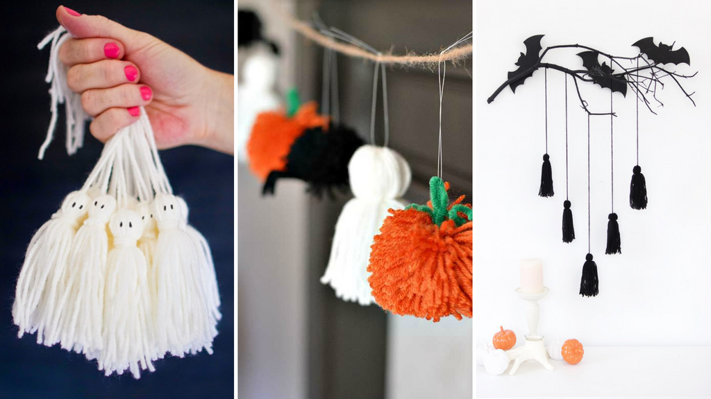 How To Make Ghost Tassels - My Name Is Snickerdoodle