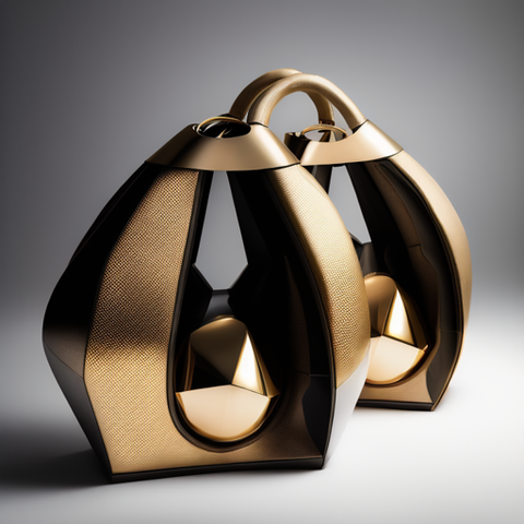 futurist handbag 2030 functional compartmentalised