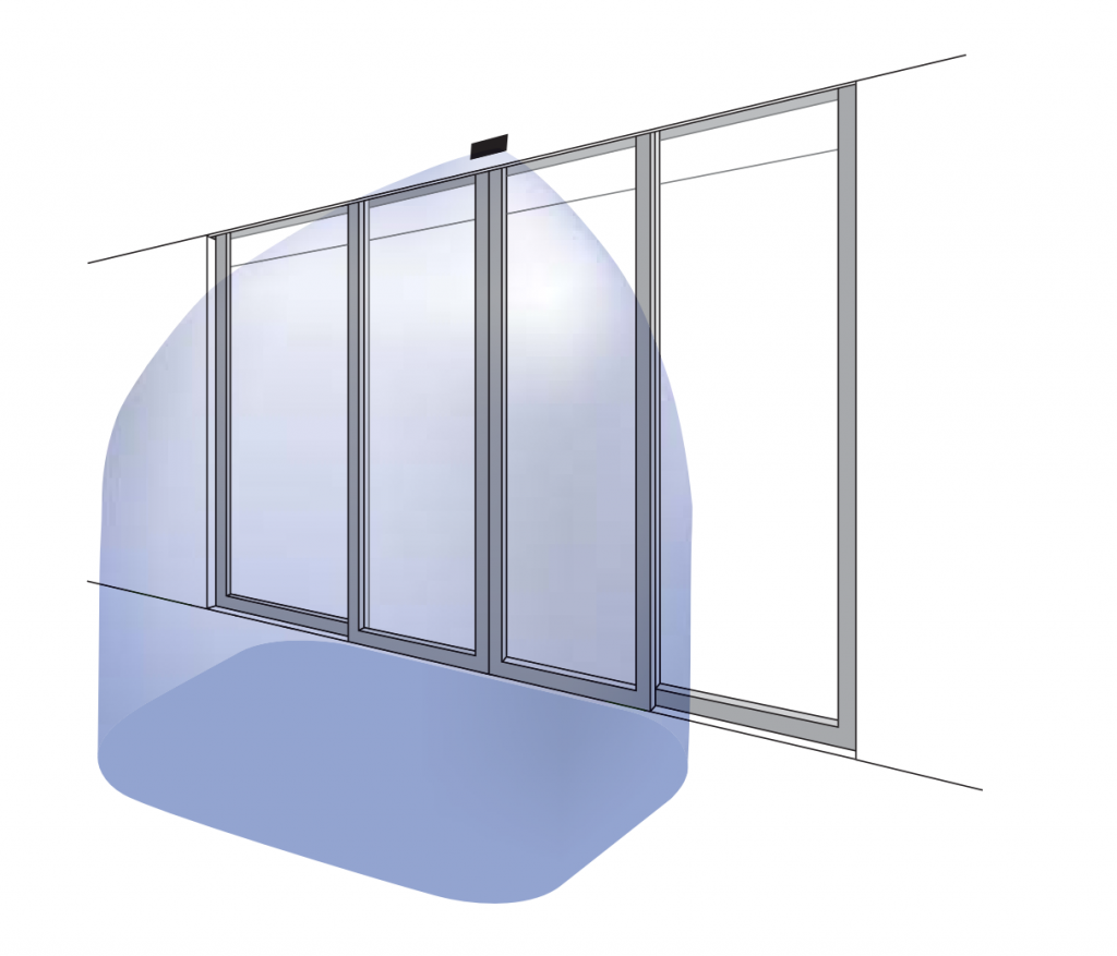 Artmotion Rectangular Radar Detection Zone