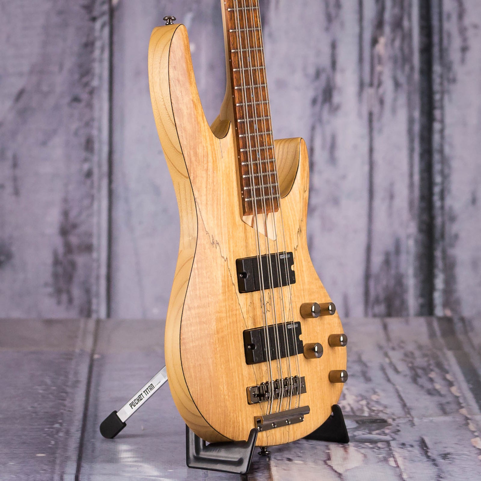 ESP LTD B-208SM Eight-String Electric Bass, Natural Satin | For Sale