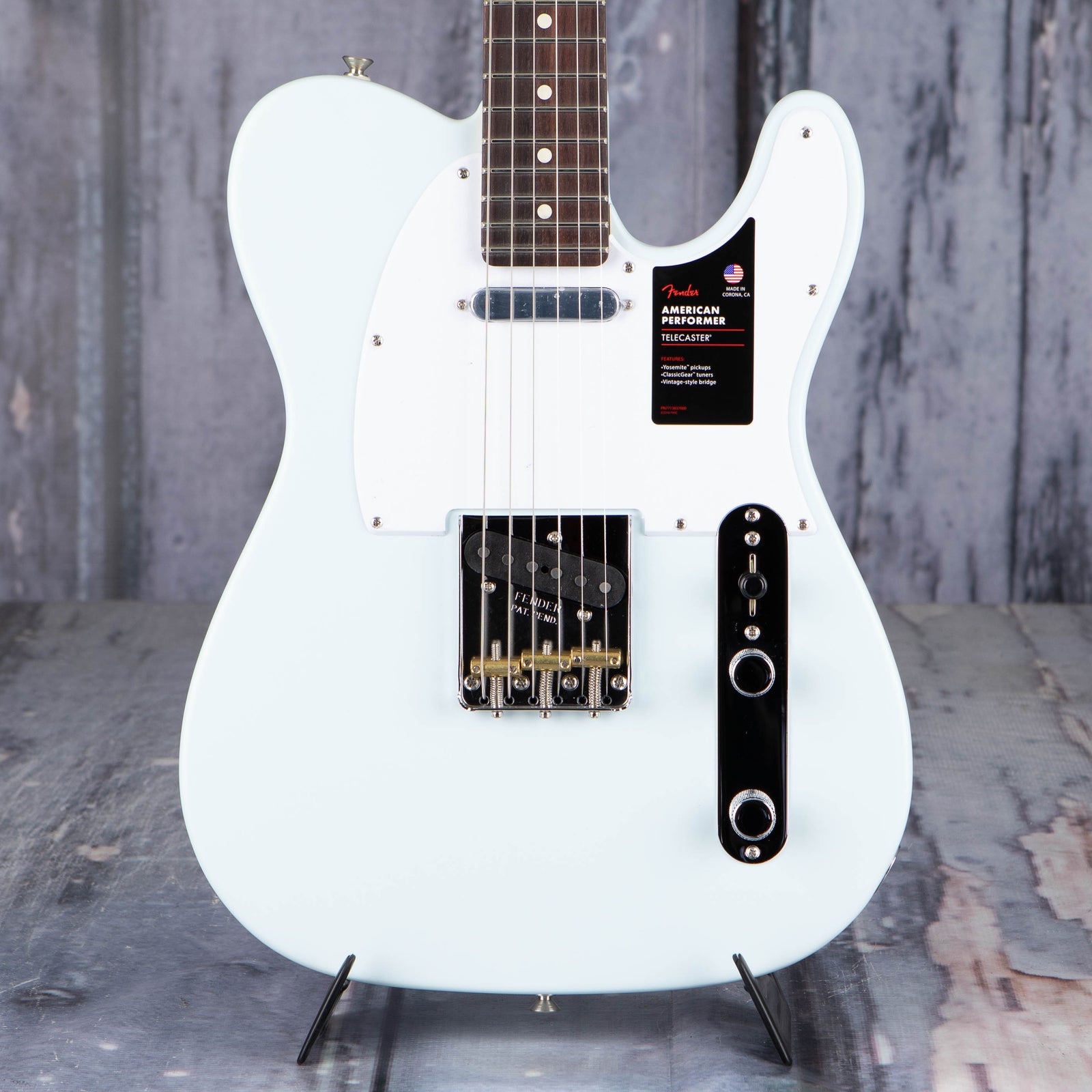 fender telecaster satin sonic blue