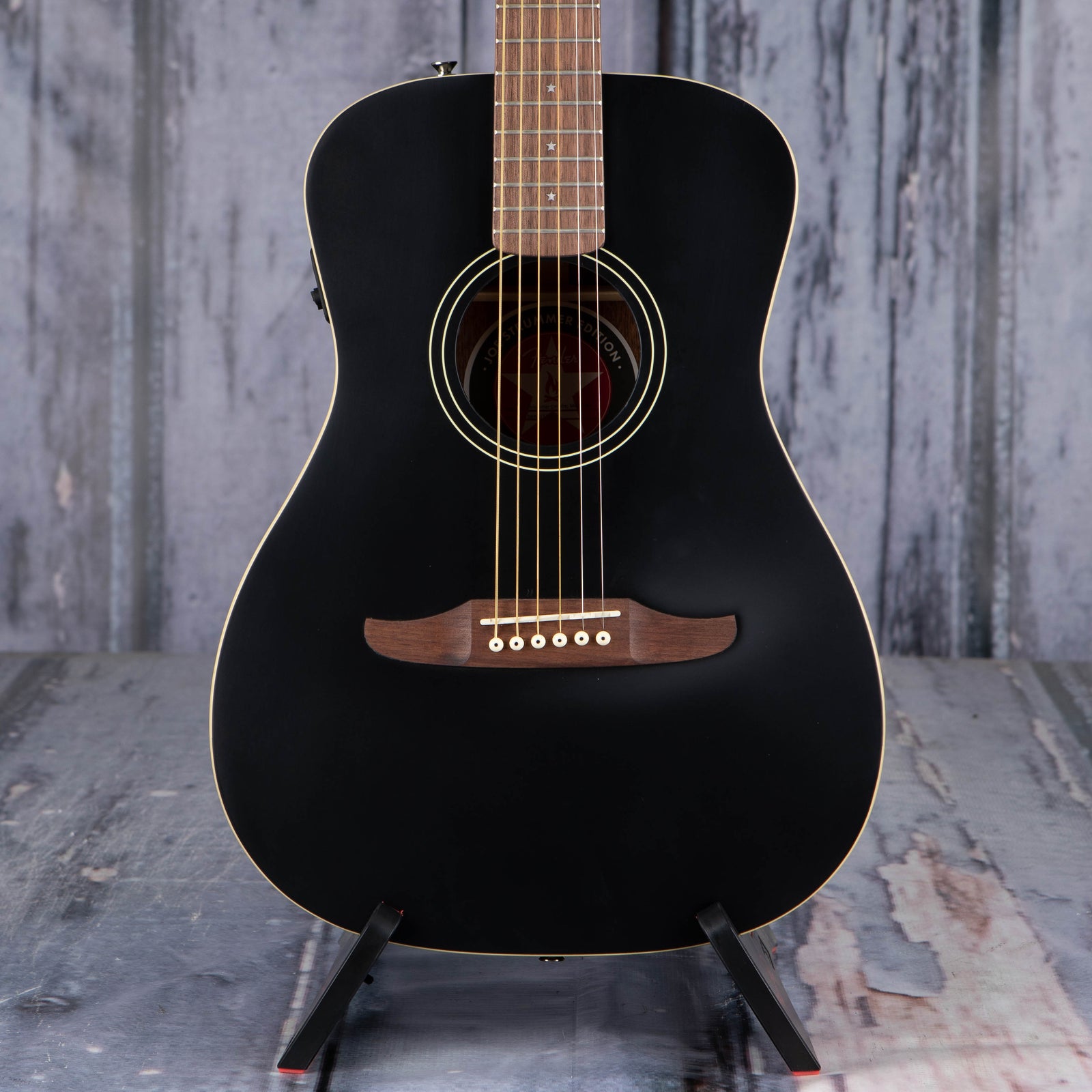 Fender Joe Strummer Campfire Acoustic/Electric, Matte Black | For Sale | Guitar