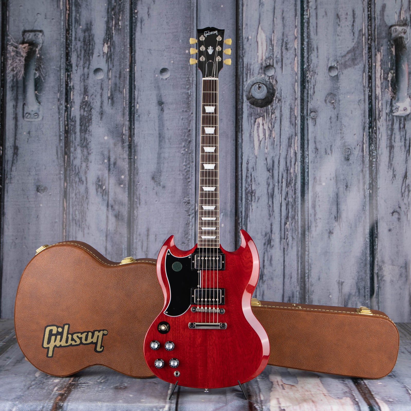 Superioriteit Integreren Medisch wangedrag Gibson USA SG Standard '61 Left-Handed, Vintage Cherry | For Sale | Replay  Guitar