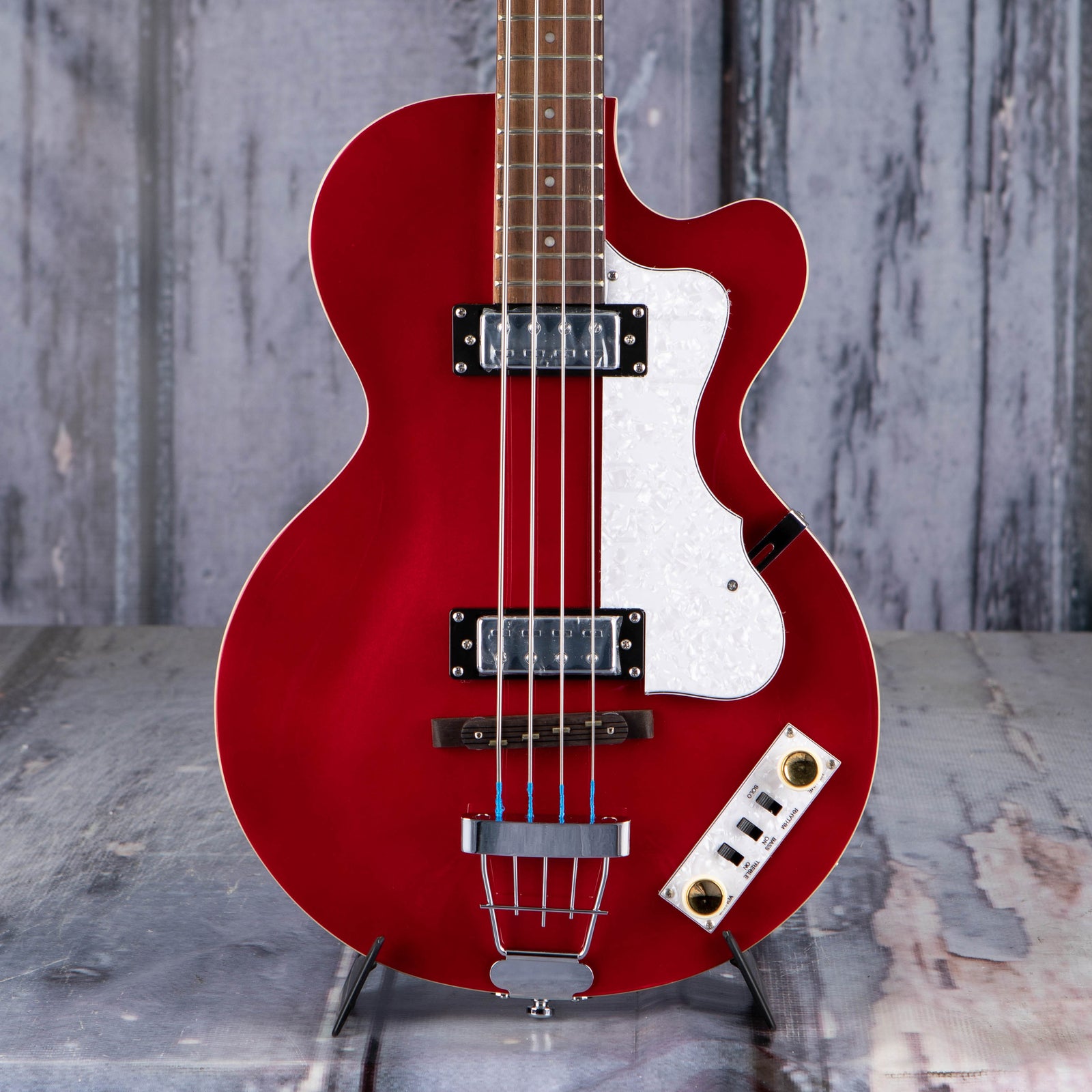 zo leef ermee Tot Höfner Ignition PRO Club Bass, Metallic Red | For Sale | Replay Guitar