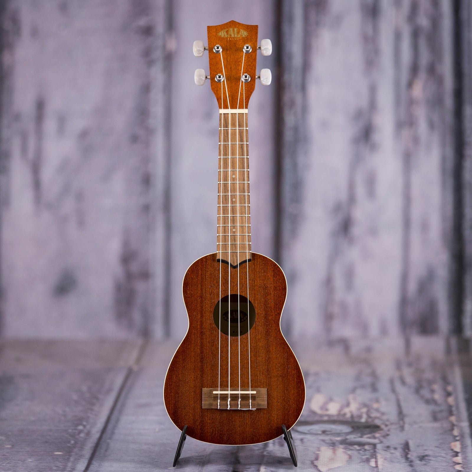 Kala KA-S Satin Mahogany Soprano Uke, Natural, For Sale | Replay Guitar Exchange