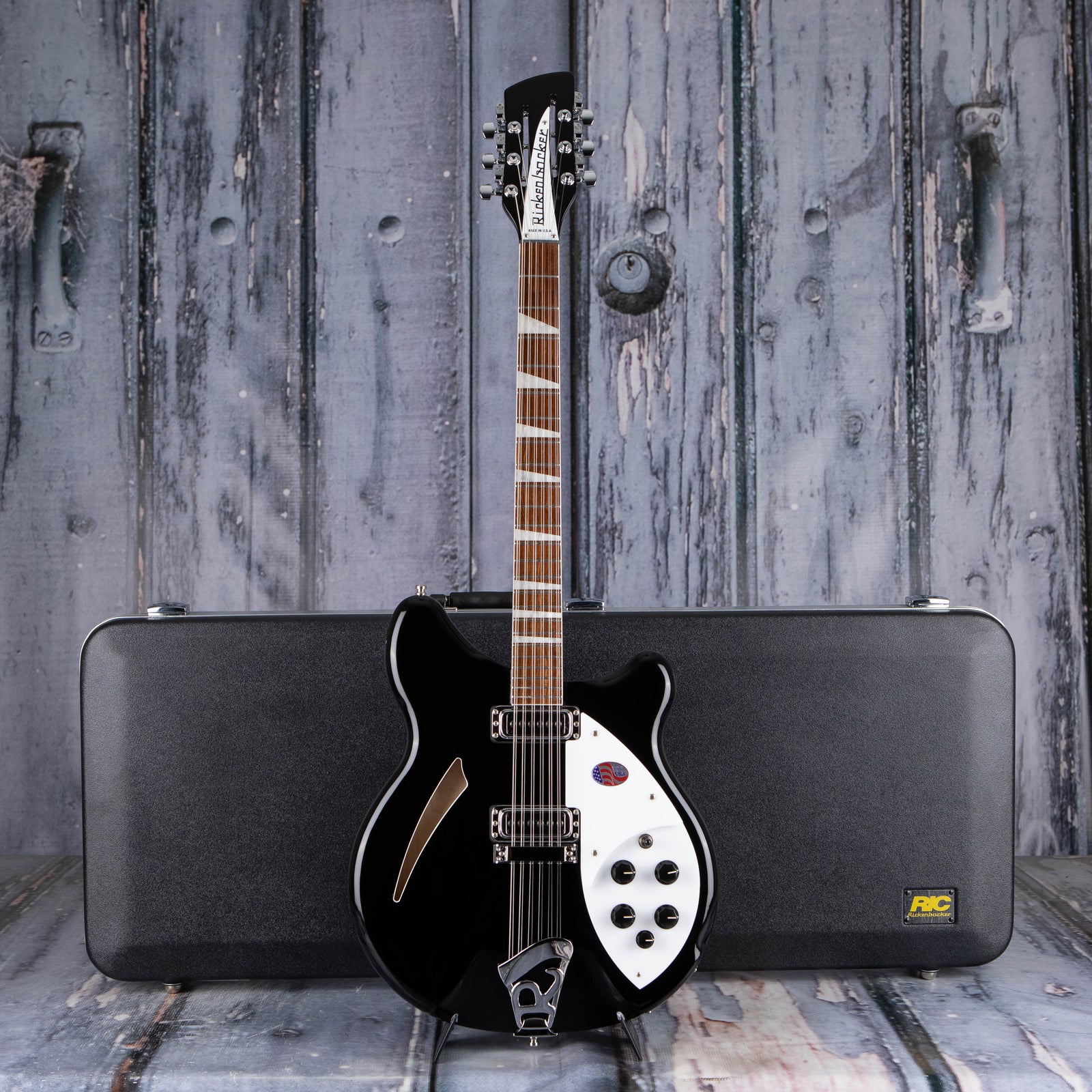 Rickenbacker 360/12 12-String Semi-Hollowbody, JetGlo | For Sale | Replay  Guitar