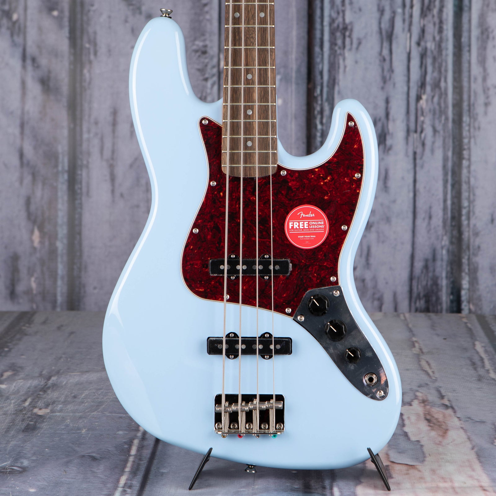 Squier Classic Vibe Jazz Bass, Daphne Blue | For Sale | Replay Guitar