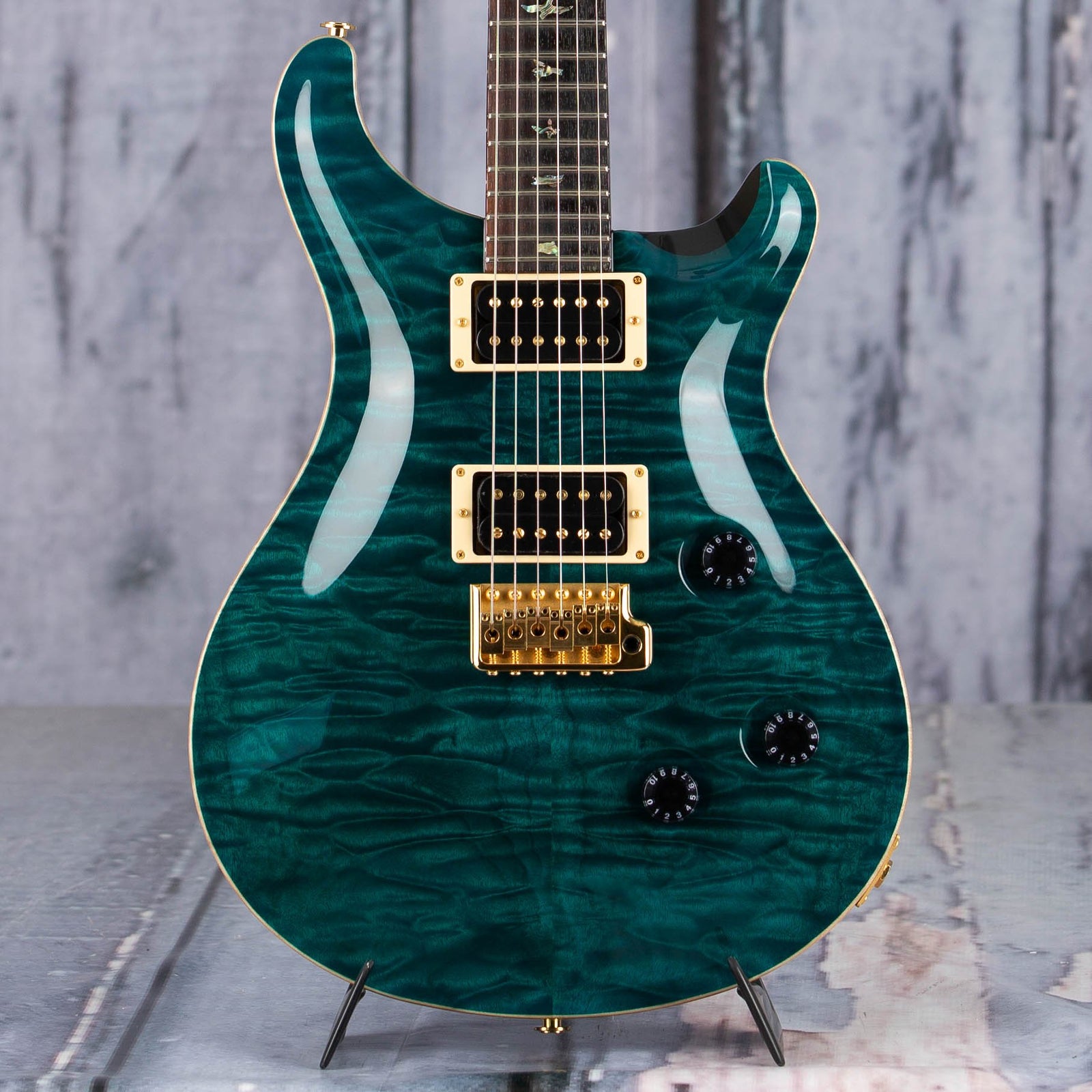 Used 2002 Paul Reed Smith Custom 24 Artist Package, Teal | For Sale ...