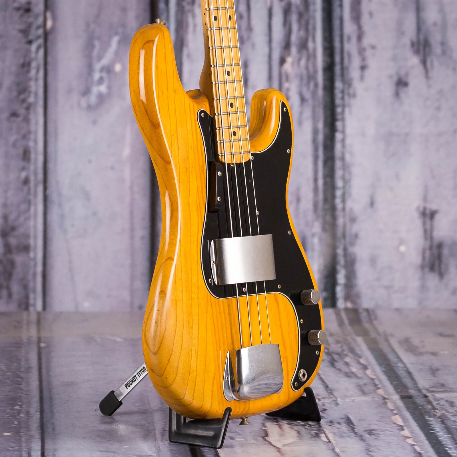 Vintage 1978 Fender Precision Bass Natural For Sale