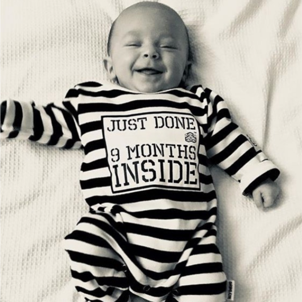 Just Done 9 Months Inside® New Born Baby Grow- Baby Shower Gift ...