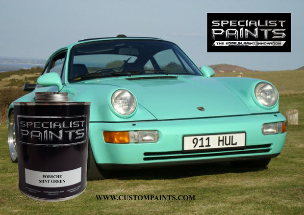 Porsche Mint Green - Paint Code N4 – Custom Paints UK and Europe