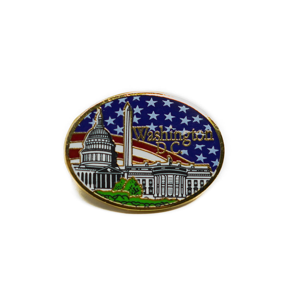 â€‹White House Police Lapel Pins, quality gold finishes, upgraded clutch,  custom White House Gift Shop jewelry display, Select Box Style