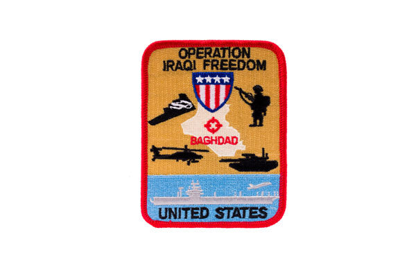 Operation Iraqi Freedom (Spiderman) Patch