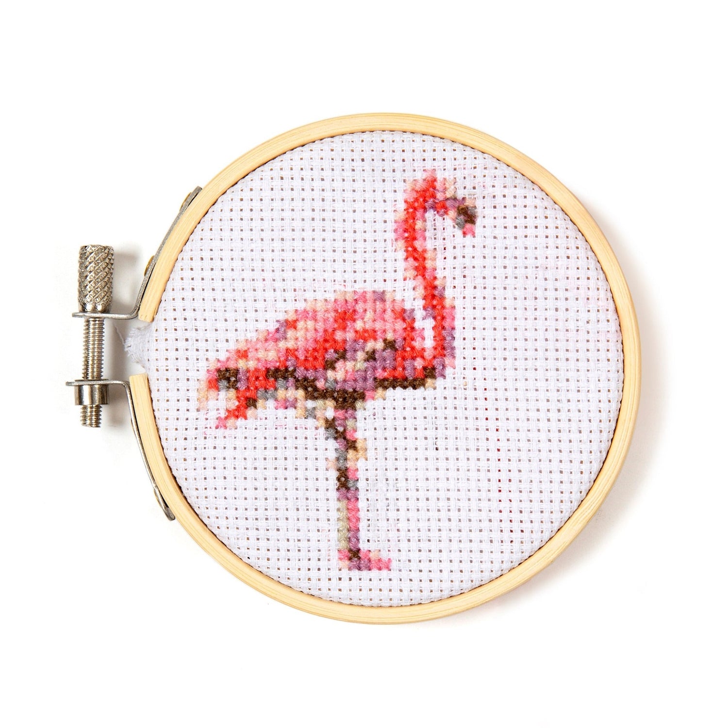 Mini CrossStitch Embroidery Kit Cat — Kikkerland B.V