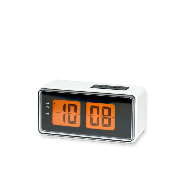 Digital Alarm Clock White Kikkerland Design Inc