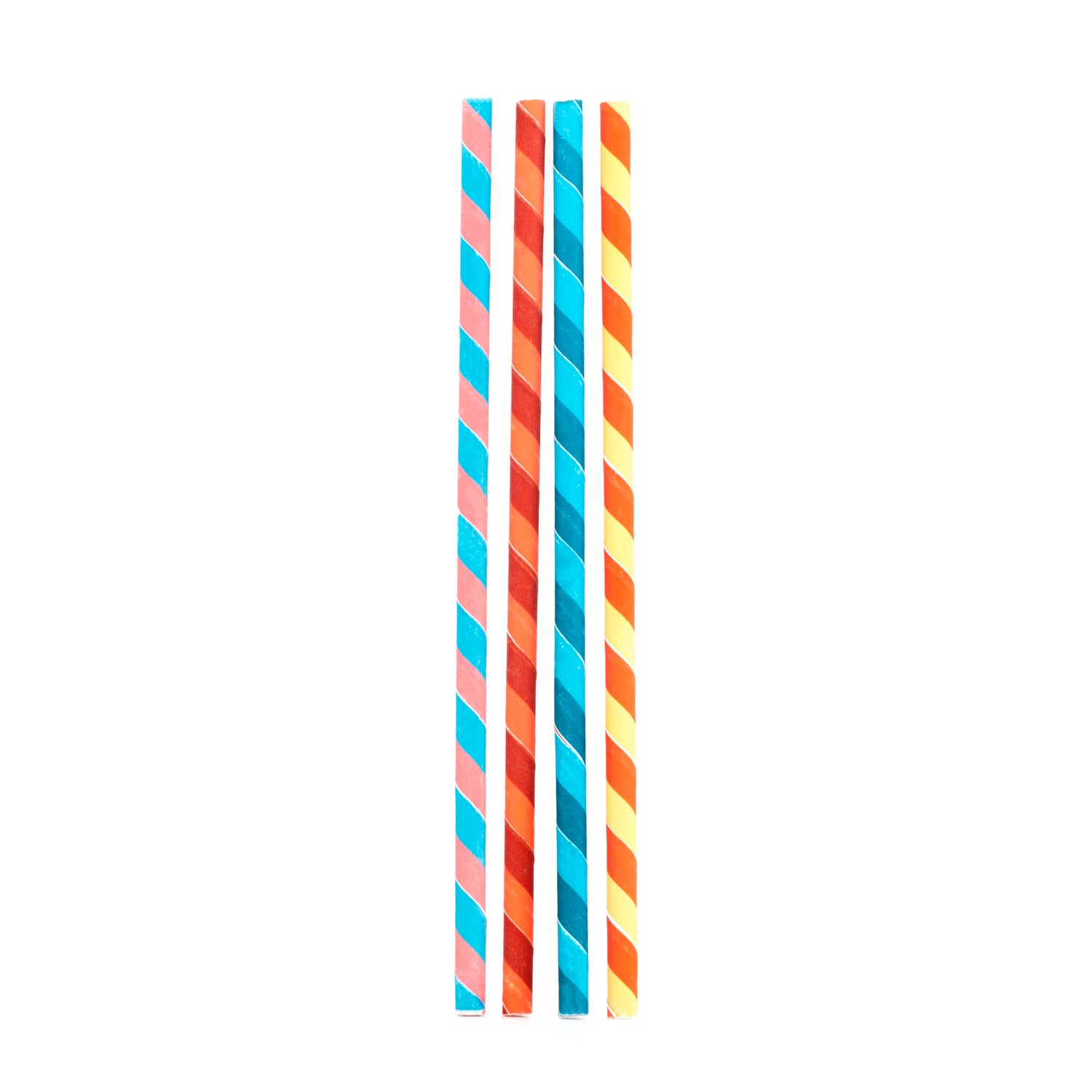 11 Bright Color Reusable Straws : Set of 24 Straws - Exit9 Gift Emporium