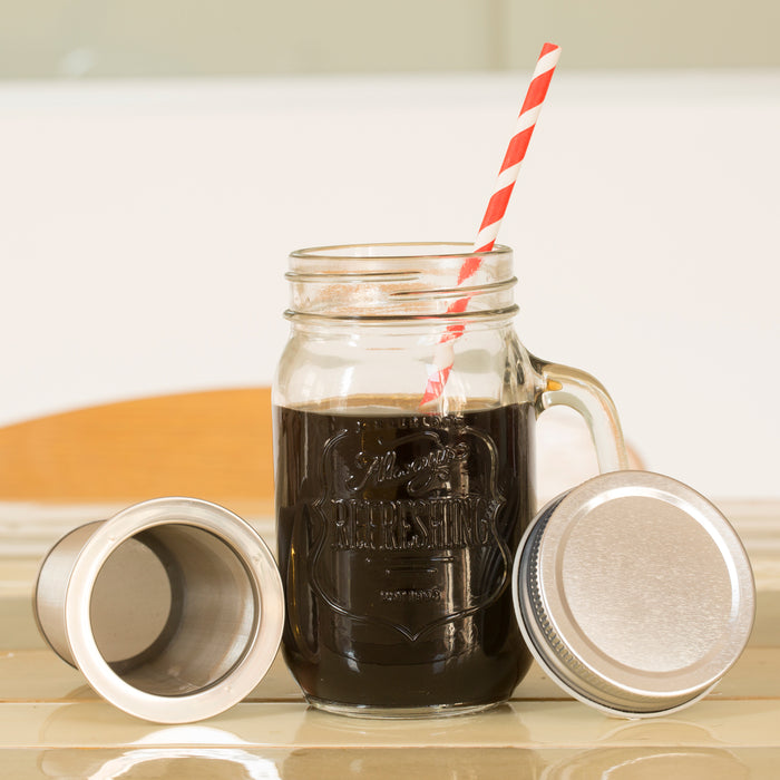 Mason Jar Coffee Kit — Kikkerland Design Inc
