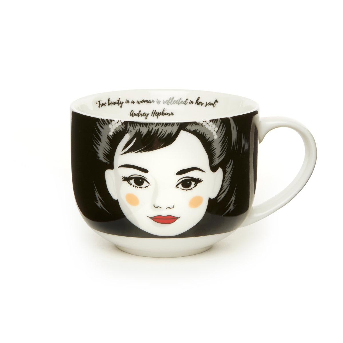 Audrey Hepburn Mug — Kikkerland Design Inc