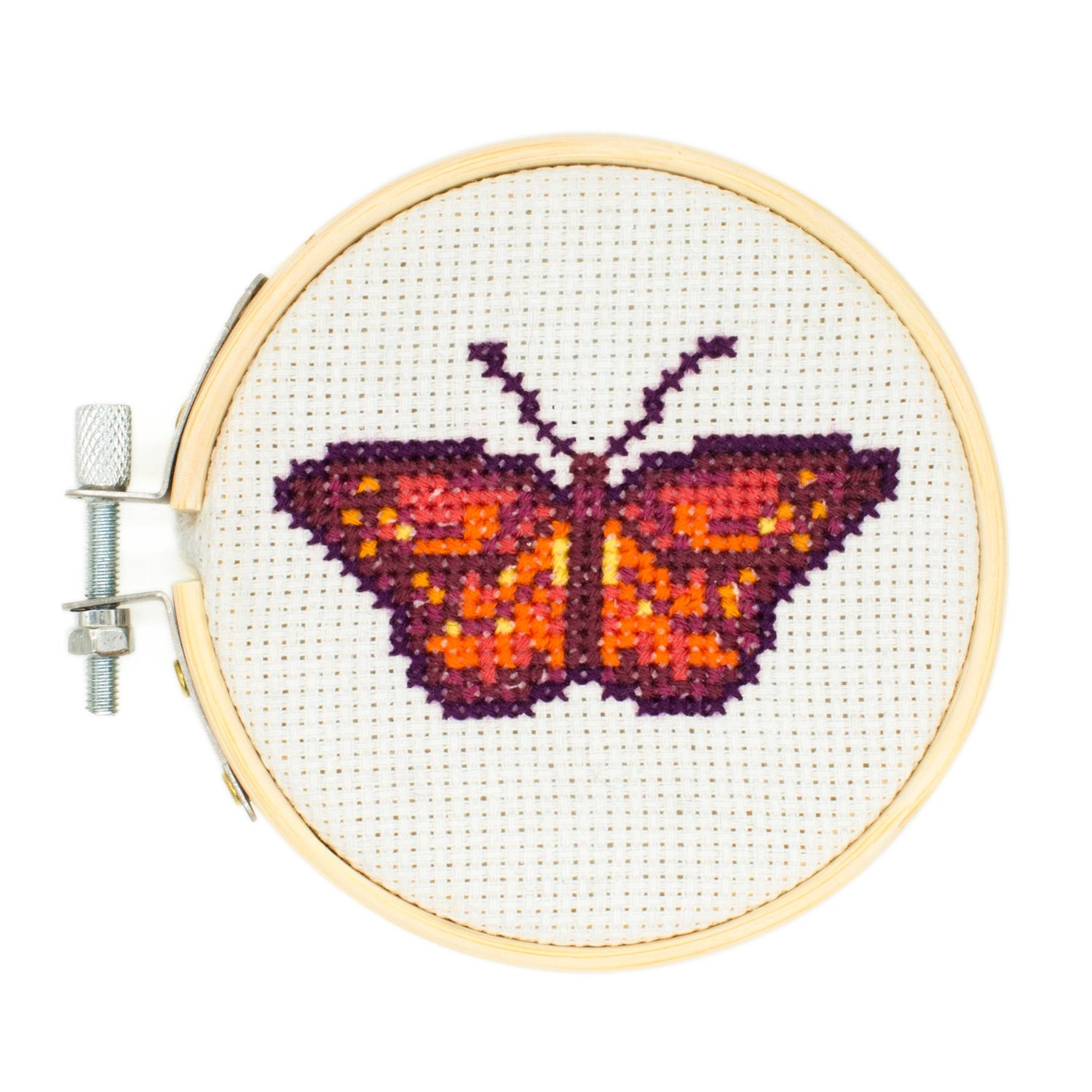 Midnight Floral Cross Stitch Kit – Crafty Wonderland