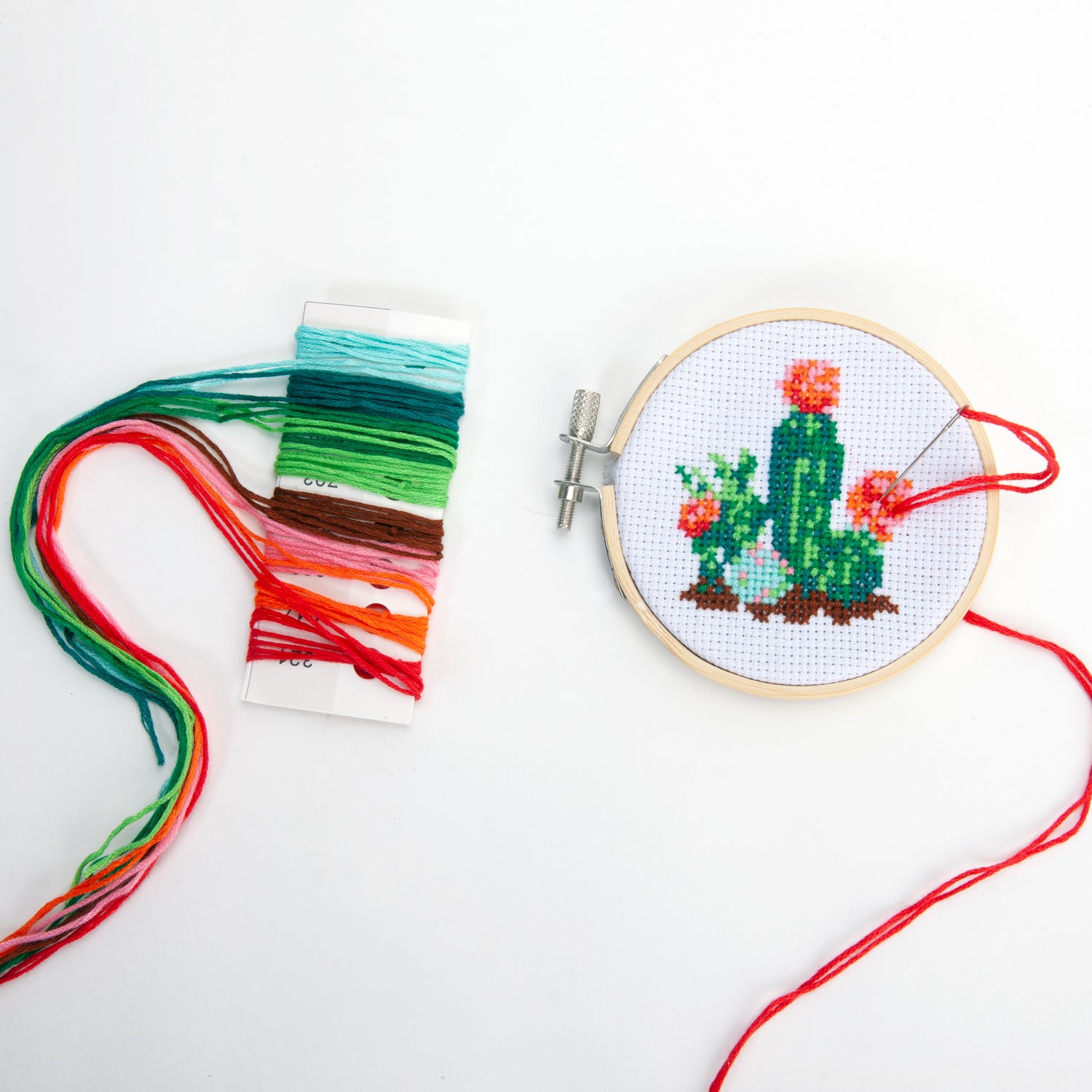Mini Cross Stitch Embroidery kit - Bird – Random Accessories NYC