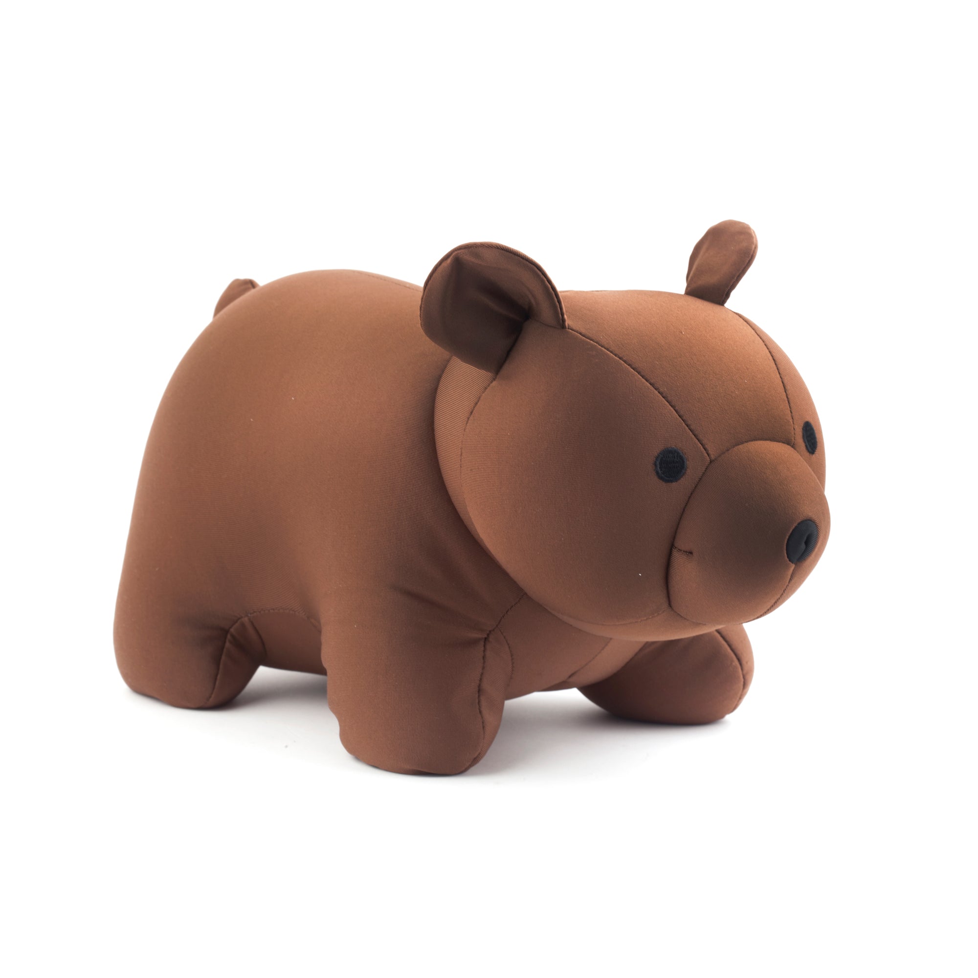 Zip And Flip Bear Head Rest Brown — Kikkerland Design Inc