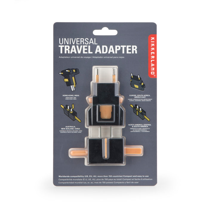 Dwingend Voorzien Clam Universal Travel Adapter — Kikkerland Design Inc
