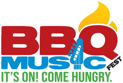 BBQ Music Fest logo. NEATGOODS is a proud sponsors.