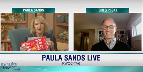Paula Sands Live interviews NEATGOODS President, Greg Pesky, about NEATsheets.
