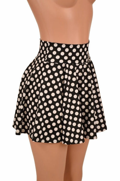 Black & White Polka Dot Skirt – Coquetry Clothing
