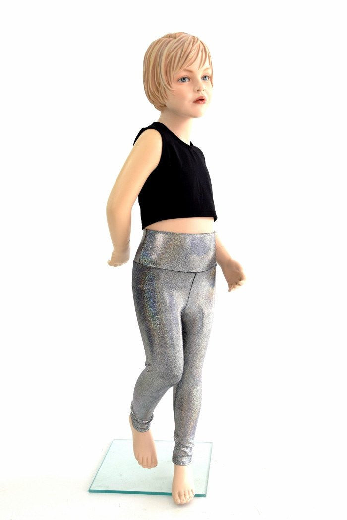 Metallic Leggings - Silver – Upstage Dancewear & Costume Factory