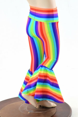 Kids Rainbow Bell Bottom Flares – Coquetry Clothing