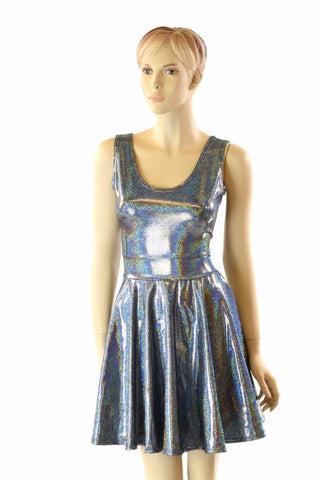 silver tank dress